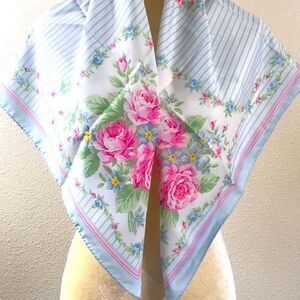 Vintage Floral Scarf